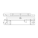 RADIUM Driver de LED DC DRIVER DALI 200-350MA contr�lable par DALI, courant constant, blanche