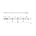 RADIUM Radium LED Strip RaLED Star 900, IP00, 24Vdc, 140 LED/m, 7.2W/m 2700K 870lm/m 120�, customizable x 0.8cm