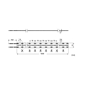 RADIUM Radium LED Strip RaLED Star 2300 UltraPitch, 24Vdc, 700 LED/m, CRI>90, 24W/m 6500K 2100lm/m 120�, customizable x 1.2cm