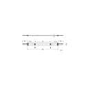 RADIUM Radium Outdoor LED Strip RaLED Star 400 Waterproof, IP67, 24Vdc, 70 LED/m, 3.6W/m 2700K 720lm/m 120�, customizable x 1cm