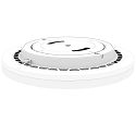 RADIUM Luminaire de plafond SURFACE STAR 450 PS CCT CCT Switch, r�sistant aux chocs, direct / indirect, multipower IP54, blanche 