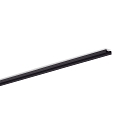 Profil en U MEDIUM U-FLAT 27/10.2/B2C2 - 2M plat, version pour montage en surface, noir, anodis�