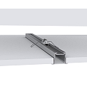 Profil d'aile MEDIUM WING 40/25.9/B2C2 - 2M version pour montage encastr�, couvert de poudre, blanche