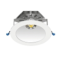 Downlight CHANGY-B TRIZONE - UGR<19 DALI2 commutable, reculer, avec optique de lentille IP40, blanche 