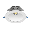 Downlight CHANGY-TB TRIZONE - UGR<10 ETM multipower, reculer, avec optique de lentille IP40, blanche 