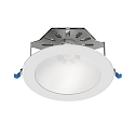 Downlight CHANGY-B TRIZONE - UGR<25 ETM multipower, reculer, avec optique de lentille IP54, blanche 