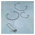 Anneau de serrage, chrome