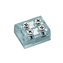 Alimentation VARDAFLEX 0.8CM 2 pôles, transparent