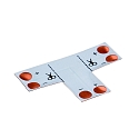 T/corner-Platine unicolour, 10mm, IP20, for VARDAflex LED-Strips