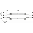 Rutec flex connector VARDAFLEX ECO AC IP65