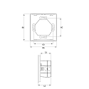 Rutec Variateur tactile AC-DALI TOUCHPANEL RGBW RGBW