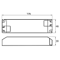 Rutec Unit� d�alimentation Led 12V, 60W