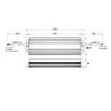 Rutec Bloc d'alimentation 24V, 200W / PFC ACTIVE, IP67 commutable