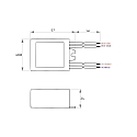 Rutec Convertisseur 600MA / 1.8-6.6W courant constant, commutable