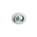 Plafonnier encastr� MR16 pivotant IP20, couvert de poudre, blanche