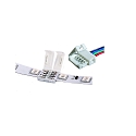 Connecteur VARDAFLEX RGB PROFI lot de 1, 4 p�les, RGB, blanche