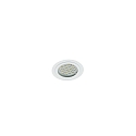 Downlight LARA rond IP40, blanche gradable