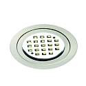 Downlight LARA rond IP40, fer bross� gradable