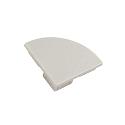 end cap EP30/30 round, aluminium