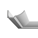 Mousse de support PU VOUTE 7.4X17.3 / 2M rond, blanche