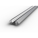 corner profile VARDAFLEX NEON/PLATIN SVQ/TVQ - 45� TILTED- 2M, aluminium