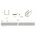 Rutec Projekt Profil VARDAFLEX NEON PIKO SVQ/TVQ - 2M - 2M, aluminium