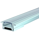 Profil de collerette FLAT 23/12K - 2M plat, aluminium anodis�