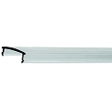 Accessoire Couverture du profil PFH405/8 / PFH415/8 / PFH425 / PFH435 / PFH455 - CLEAR 2M l�g�rement arqu�, transparent 200cm
