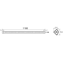 Rutec Projekt Planchette lumineuse VARDAFLEX NINQE PLUS - FRIDGE&FREEZER - 1180MM rigide, commutable IP54