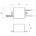 Rutec Projekt Driver de LED 700MA / 23-5V DC / 1-3.5W courant constant, commutable, blanche