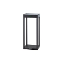 Lampe solaire � accu RADIA MINI avec capteur IP65, gris graphite