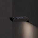 SIGOR Lampe solaire � accu ALA WALL avec capteur IP65, gris graphite