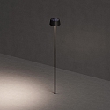 Lampe solaire � accu SUNDRESS avec capteur IP65, gris graphite