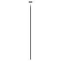 Lampe solaire � accu PIN MAXI ELEKTRON IP65, gris graphite