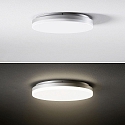 SIGOR Luminaire de plafond CIRCEL avec d�tecteur de mouvement IP20, argent 