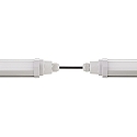 SIGOR damp-proof luminaire TRICOLOUR IP65, white 