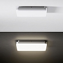 SIGOR Luminaire de plafond SQUARE avec d�tecteur de mouvement IP20, argent 