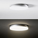 SIGOR Luminaire de plafond CIRCEL 27 avec d�tecteur de mouvement IP54, argent 