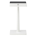 LED luminaire de table � accu NUINDIE CHARGE, IP54, 2.5W 2700K 212lm, avec surface de charge QI , gradable, blanc