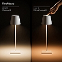 Lampe de table � accu NUINDIE rond, CCT Switch IP54