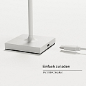 SIGOR battery table lamp NUINDIE POCKET USB-C up / down, with USB connection, CCT Switch, with touch dimmer IP54, snow white dimmable