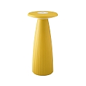 Lampe de table � accu NUFLAIR CCT Switch, avec variateur tactile, perfor� IP54, jaune soleil gradable