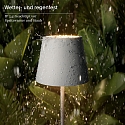 SIGOR Lampe de table � accu NUINDIE USB-C haut / bas, avec connexion USB, CCT Switch, avec variateur tactile IP54