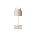 Lampe de table � accu NUINDIE MINI USB-C haut / bas, avec connexion USB, CCT Switch, avec variateur tactile IP54