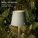 SIGOR battery table lamp NUINDIE MINI USB-C up / down, with USB connection, CCT Switch, with touch dimmer IP54, sage green dimmable