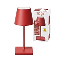 SIGOR Lampe de table � accu NUINDIE MINI USB-C haut / bas, avec connexion USB, CCT Switch, avec variateur tactile IP54