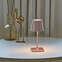 SIGOR Lampe de table � accu NUINDIE MINI USB-C haut / bas, avec connexion USB, CCT Switch, avec variateur tactile IP54