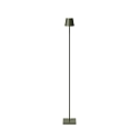 Lampadaire � accu NUINDIE USB-C haut / bas, avec connexion USB, CCT Switch, avec variateur tactile IP54, vert sapin gradable