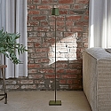 SIGOR battery floor lamp NUINDIE USB-C up / down, with USB connection, CCT Switch, with touch dimmer IP54, pine green dimmable