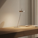SIGOR Lampe de table � accu MAHINA USB-C (L) CCT Switch, avec variateur tactile IP20, chrome gradable